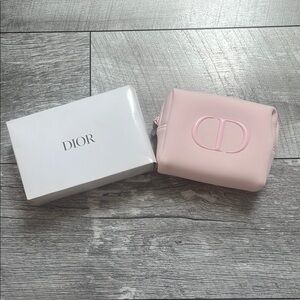Dior Pink Cosmetic Pouch